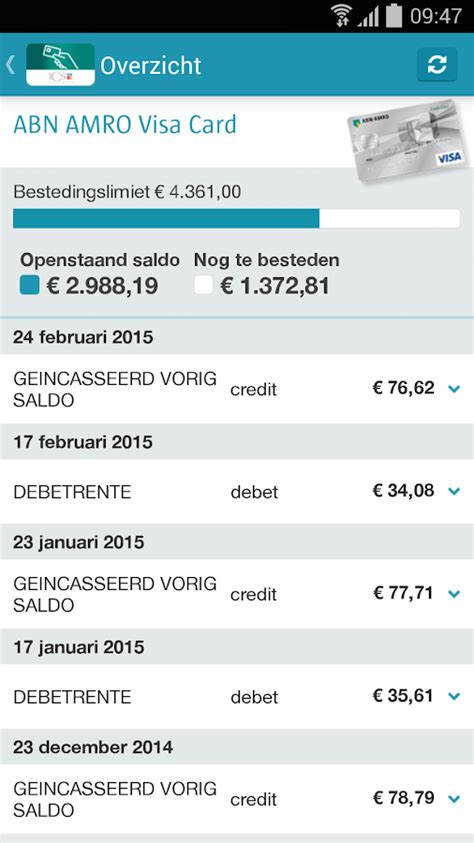 icscards abn amro.